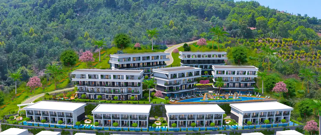 Квартира 56м² в Турции, Каргыджак. Стоимостью 125000€ аренда фото-7