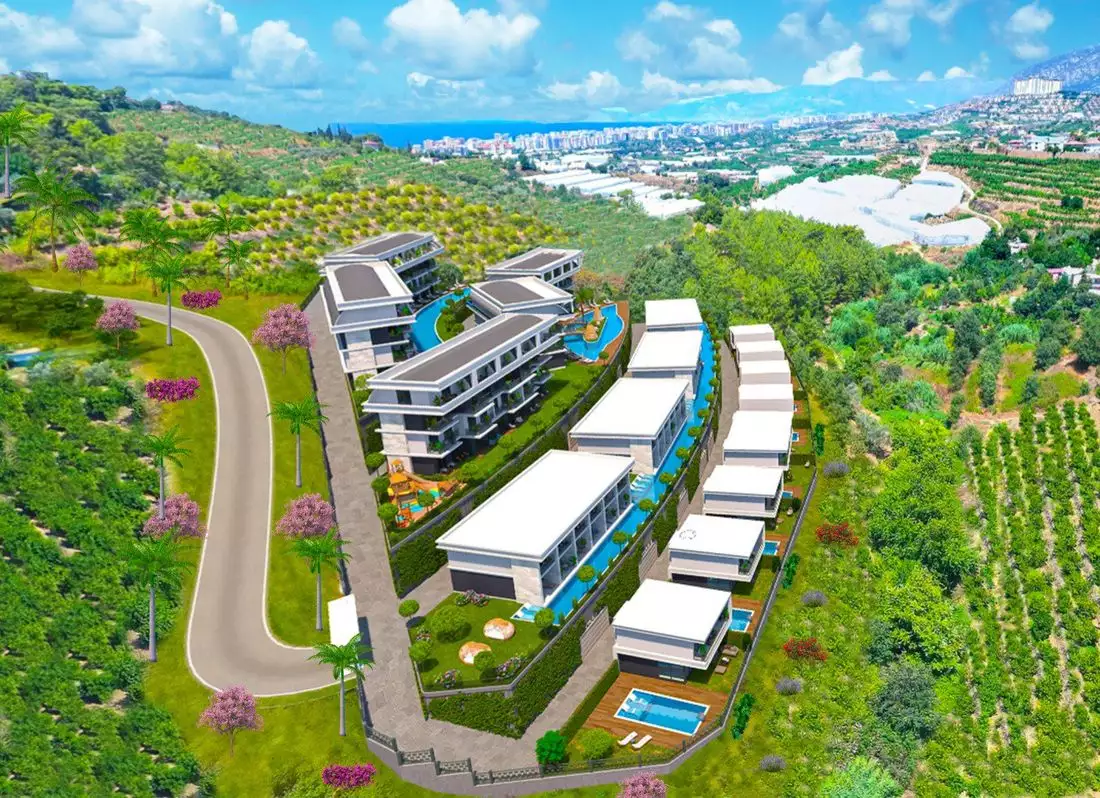 Квартира 56м² в Турции, Каргыджак. Стоимостью 125000€ аренда фото-8