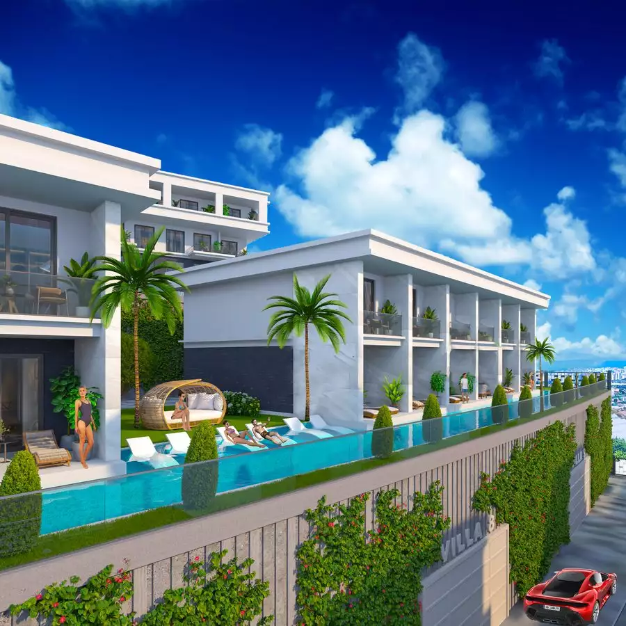 Квартира 56м² в Турции, Каргыджак. Стоимостью 125000€ аренда фото-11