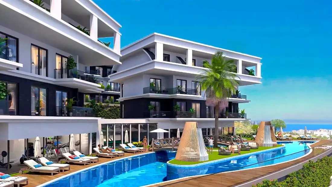 Квартира 56м² в Турции, Каргыджак. Стоимостью 125000€ аренда фото-13