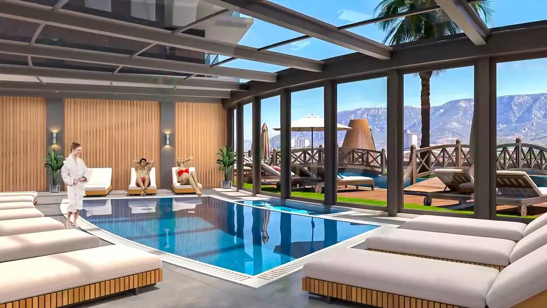 Квартира 56м² в Турции, Каргыджак. Стоимостью 125000€ аренда фото-22