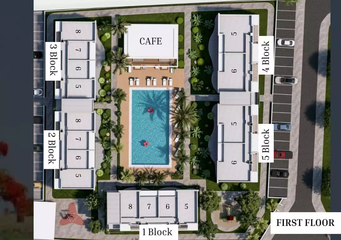 Квартира 47м² в Кипре, Искеле. Стоимостью 208625€ аренда фото-8