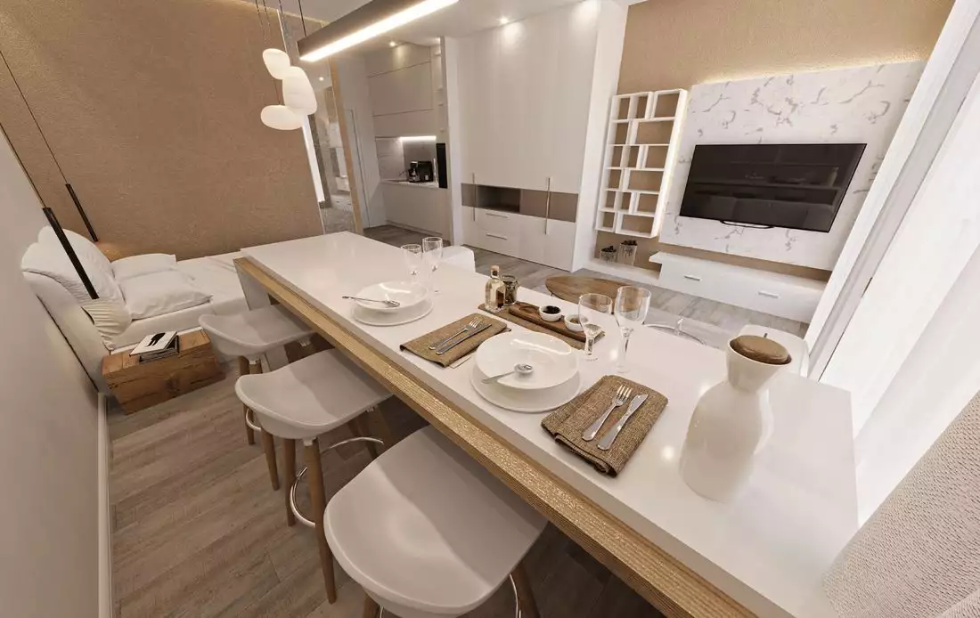 Квартира 47м² в Кипре, Искеле. Стоимостью 208625€ аренда фото-24