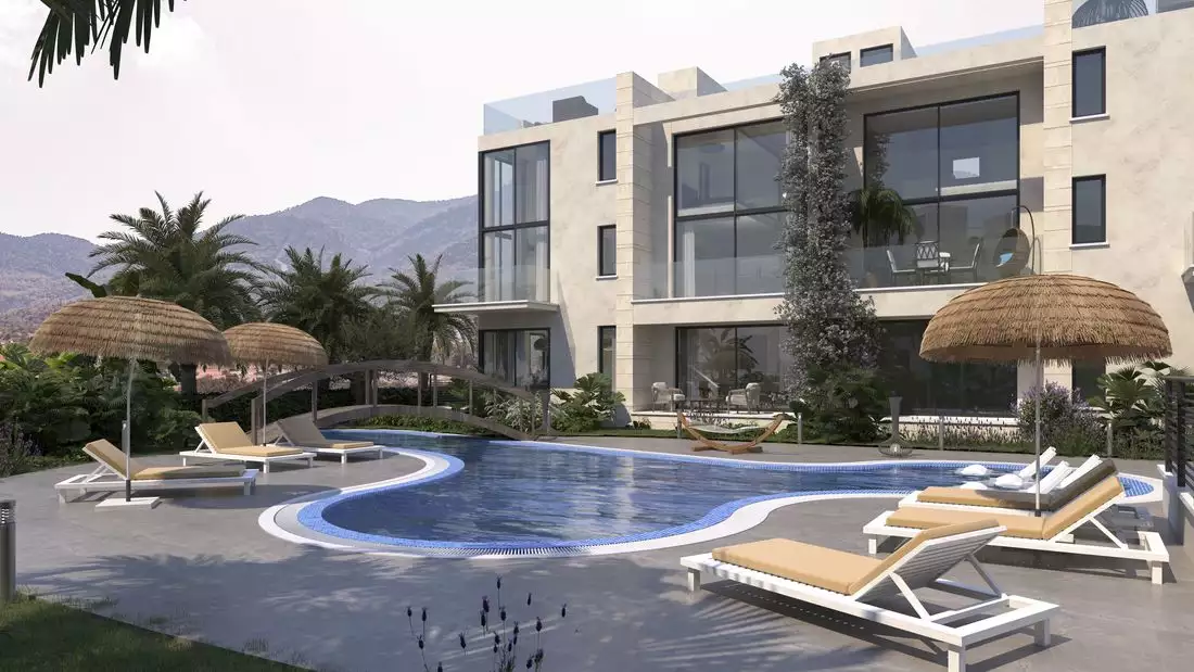 Квартира 87м² в Кипре, Кирения. Стоимостью 185000€ аренда фото-2