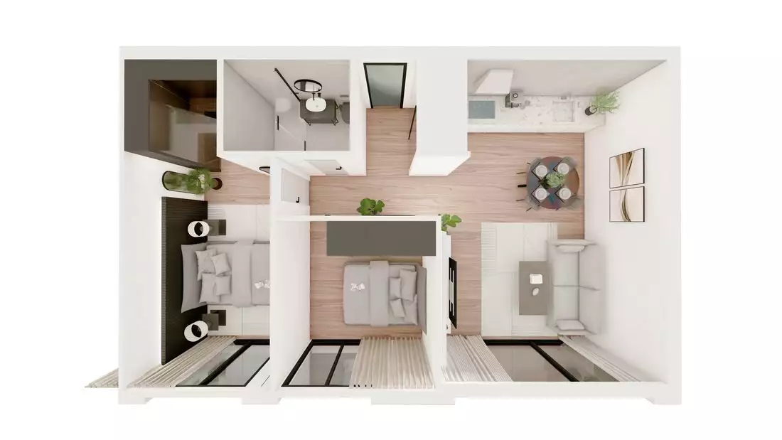Квартира 70м² в Кипре, Кирения. Стоимостью 308850€ аренда фото-5