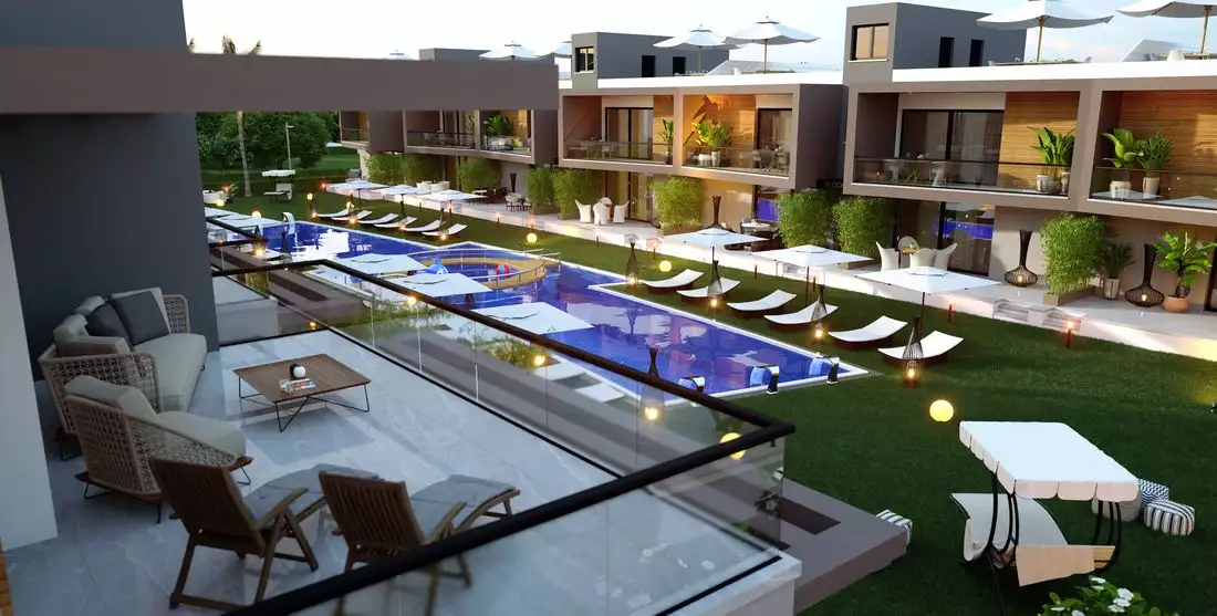 Квартира 103м² в Кипре, Искеле. Стоимостью 284266€ аренда фото-24