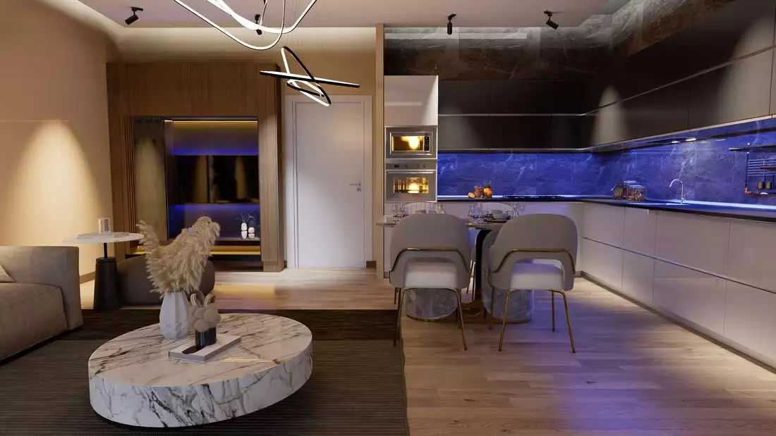 Квартира 55м² в Кипре, Искеле. Стоимостью 192308€ аренда фото-3