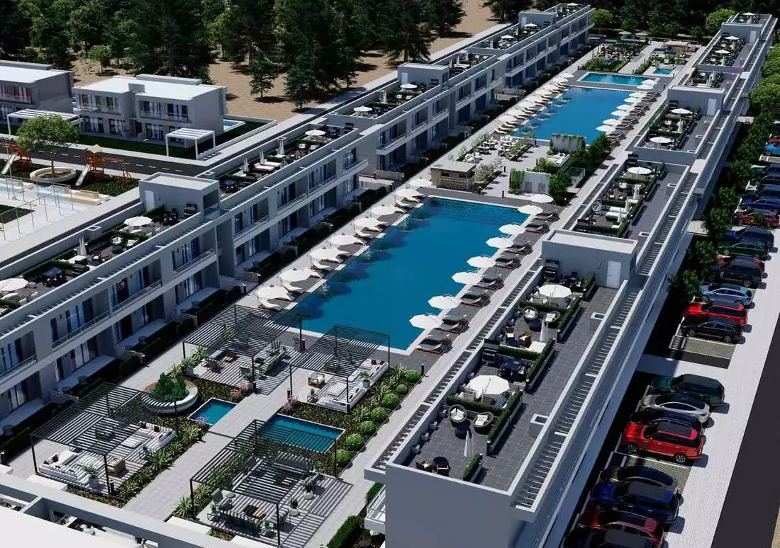 Квартира 52м² в Кипре, Фамагуста. Стоимостью 145688€ аренда фото-1