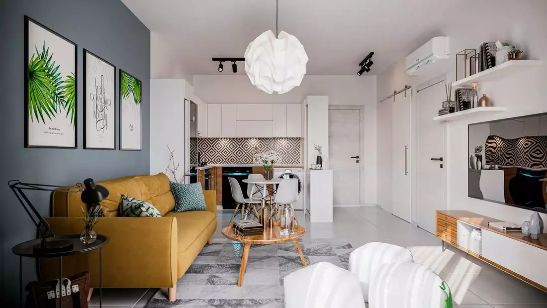 Квартира 52м² в Кипре, Фамагуста. Стоимостью 145688€ аренда фото-13