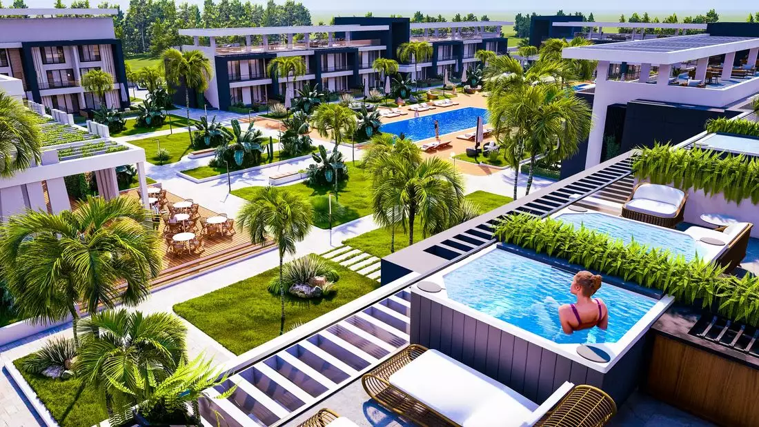 Квартира 74м² в Кипре, Искеле. Стоимостью 192308€ аренда фото-7