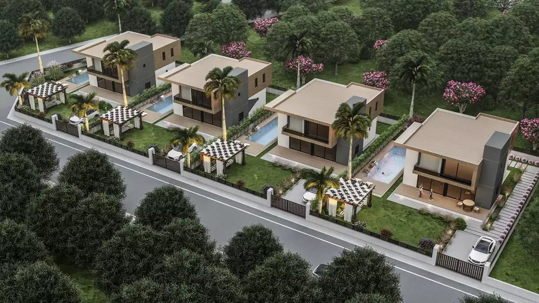 Вилла 213м² в Турции, Мерсин. Стоимостью 595000€ аренда фото-1