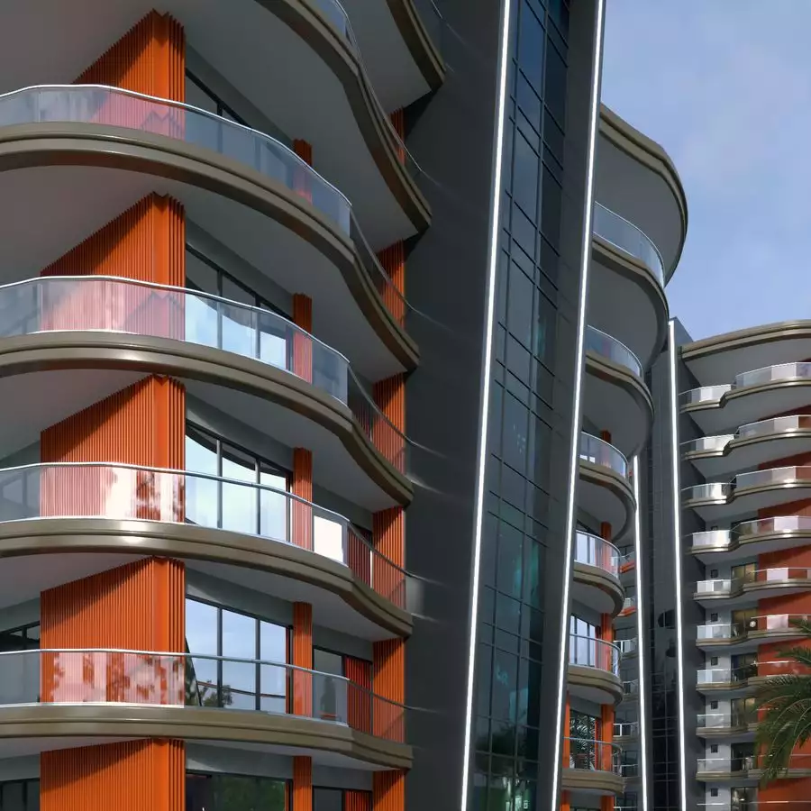 Квартира 32м² в Турции, Махмутлар. Стоимостью 93000€ аренда фото-2