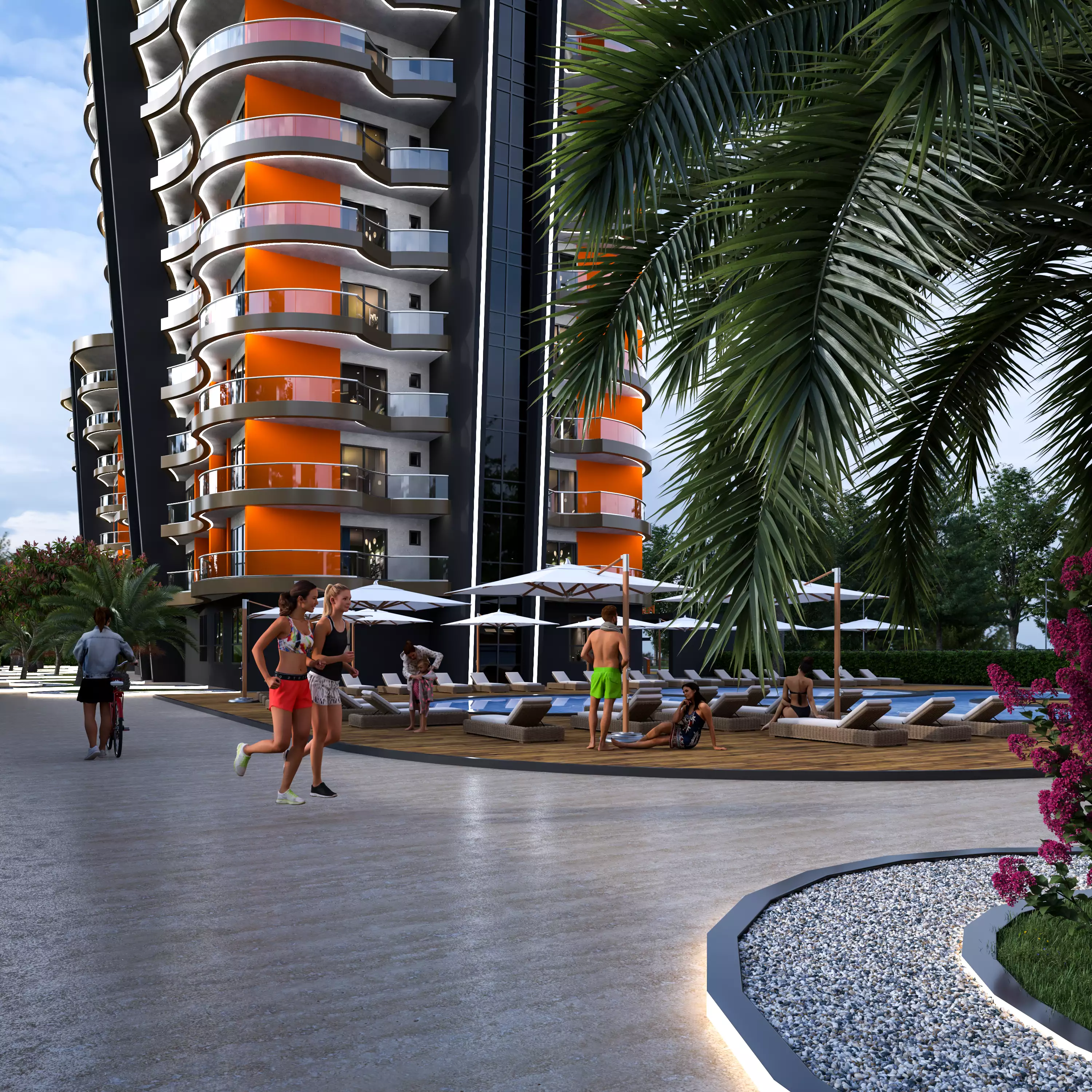 Квартира 32м² в Турции, Махмутлар. Стоимостью 93000€ аренда фото-11
