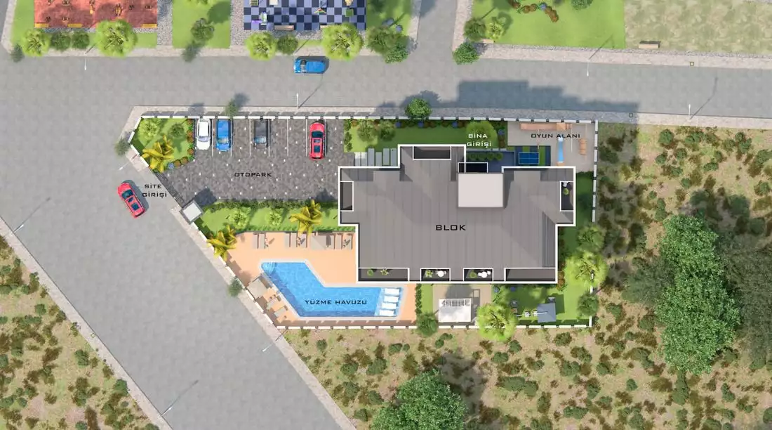 Квартира 57м² в Турции, Демирташ. Стоимостью 104500€ аренда фото-9