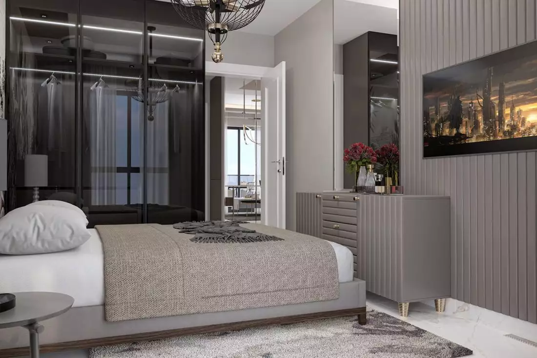 Квартира 48м² в Турции, Авсаллар. Стоимостью 140000€ аренда фото-20