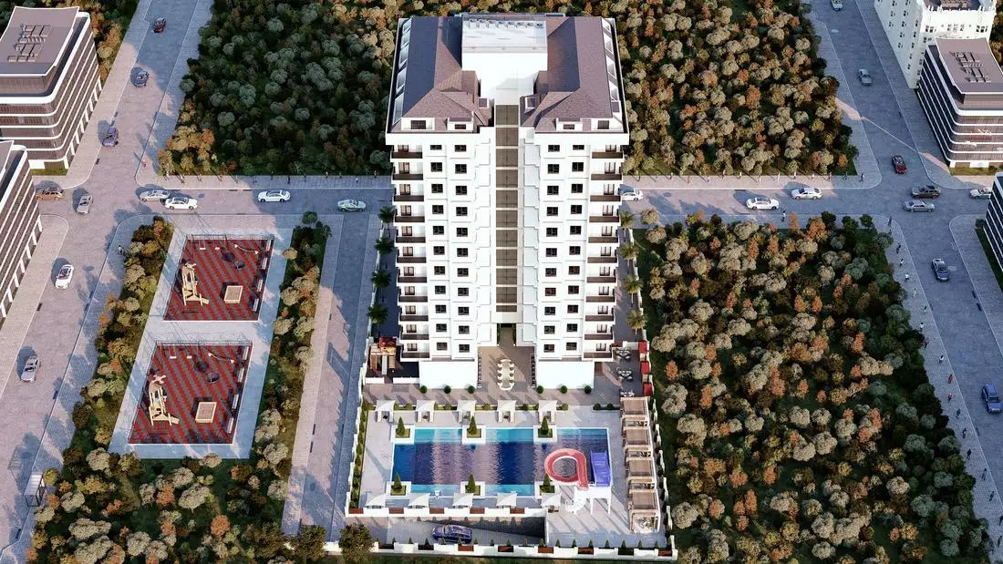 Квартира 57м² в Турции, Махмутлар. Стоимостью 157000€ аренда фото-7