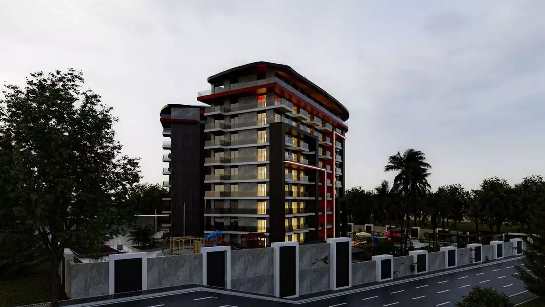 Квартира 60м² в Турции, Газипаша. Стоимостью 132000€ аренда фото-3