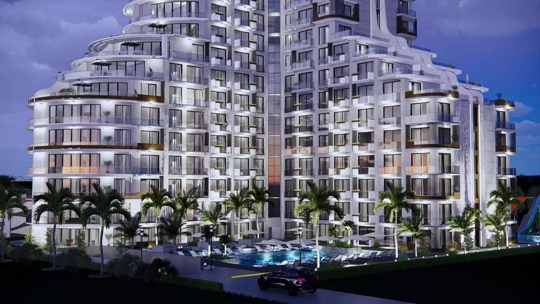 Квартира 30м² в Кипре, Гюзельюрт. Стоимостью 72844€ аренда фото-1
