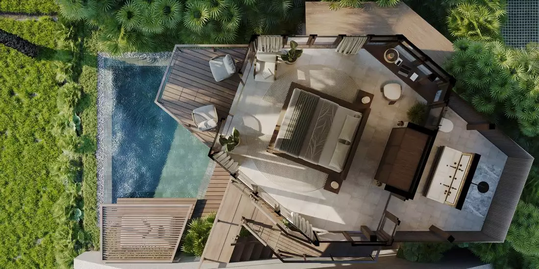 Вилла 87м² в Индонезии, Убуд-Центральный. Стоимостью 205225€ аренда фото-5