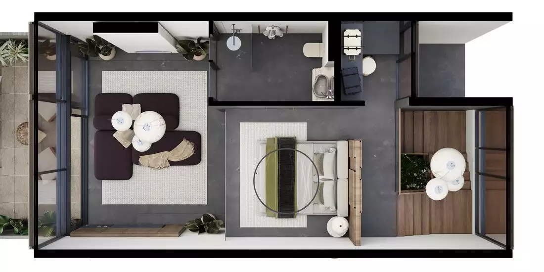 Вилла 80м² в Индонезии, Убуд-Центральный. Стоимостью 223882€ аренда фото-21