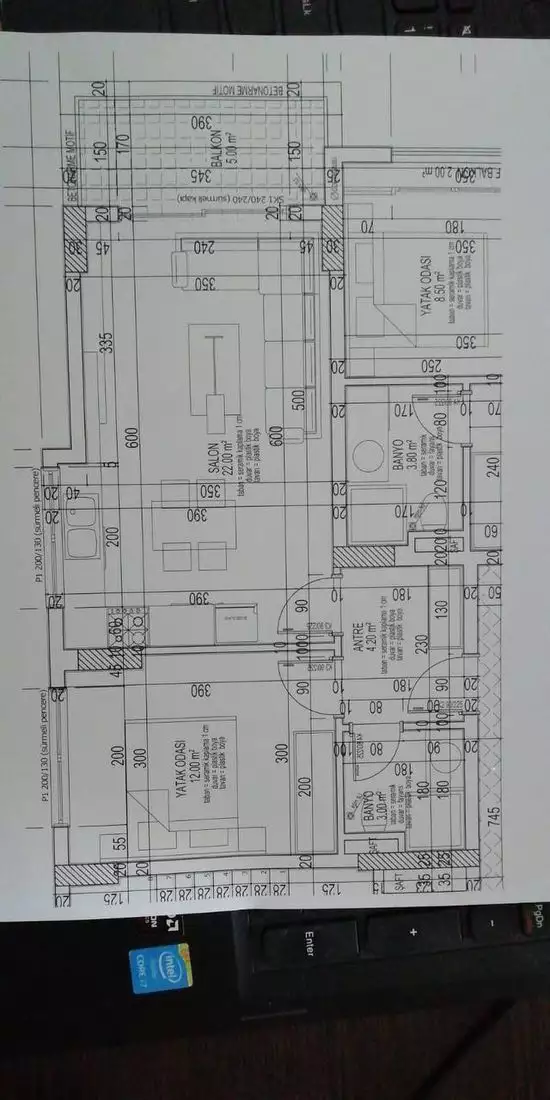 Квартира 46м² в Турции, Авсаллар. Стоимостью 115000€ аренда фото-16
