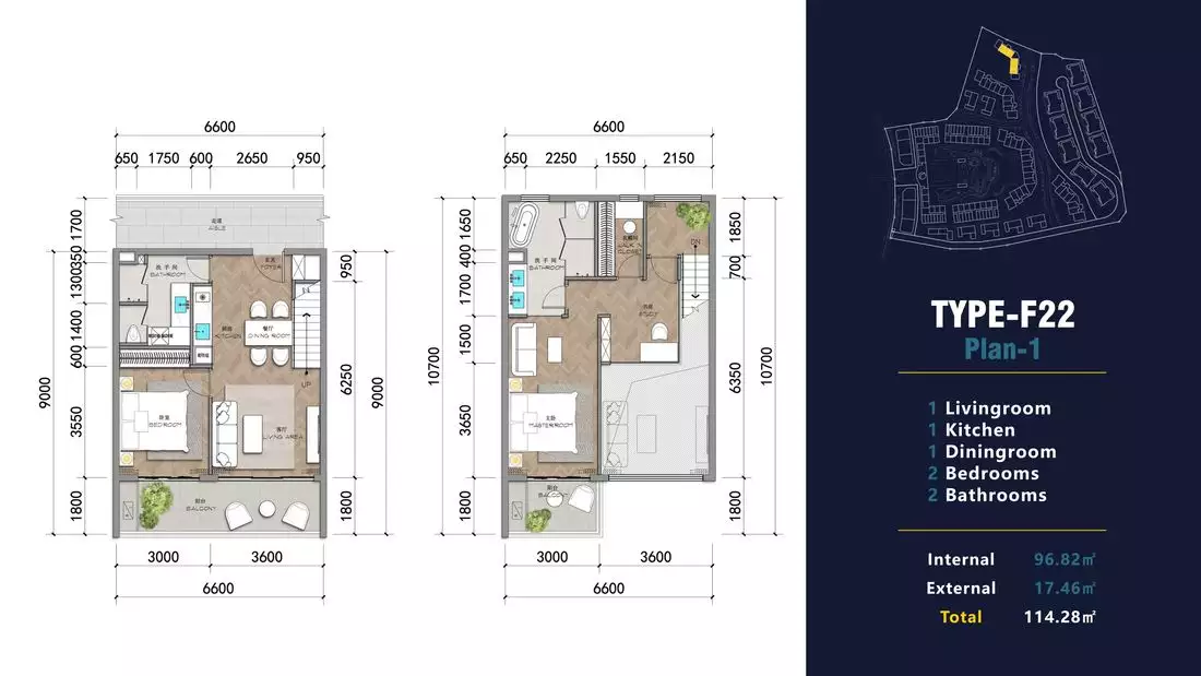 Квартира 37м² в Таиланде, Пхукет. Стоимостью 108226€ аренда фото-21