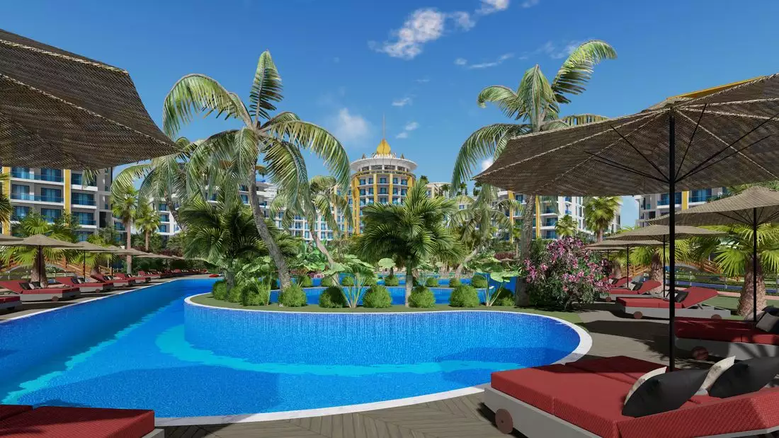 Квартира 85м² в Турции, Тюрклер. Стоимостью 205000€ аренда фото-10