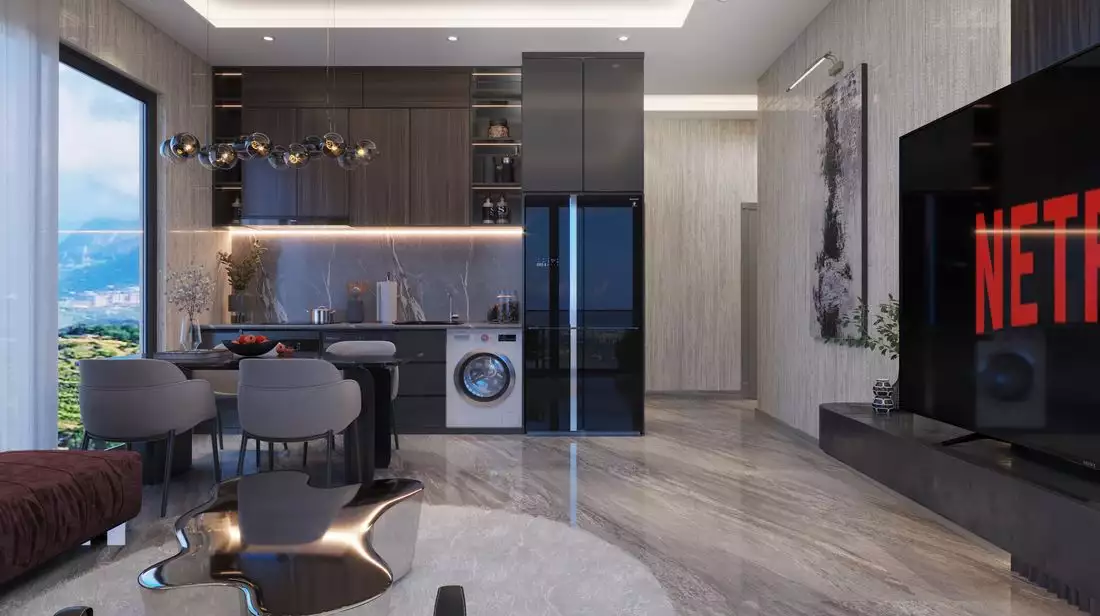 Квартира 57м² в Турции, Махмутлар. Стоимостью 500000€ аренда фото-28