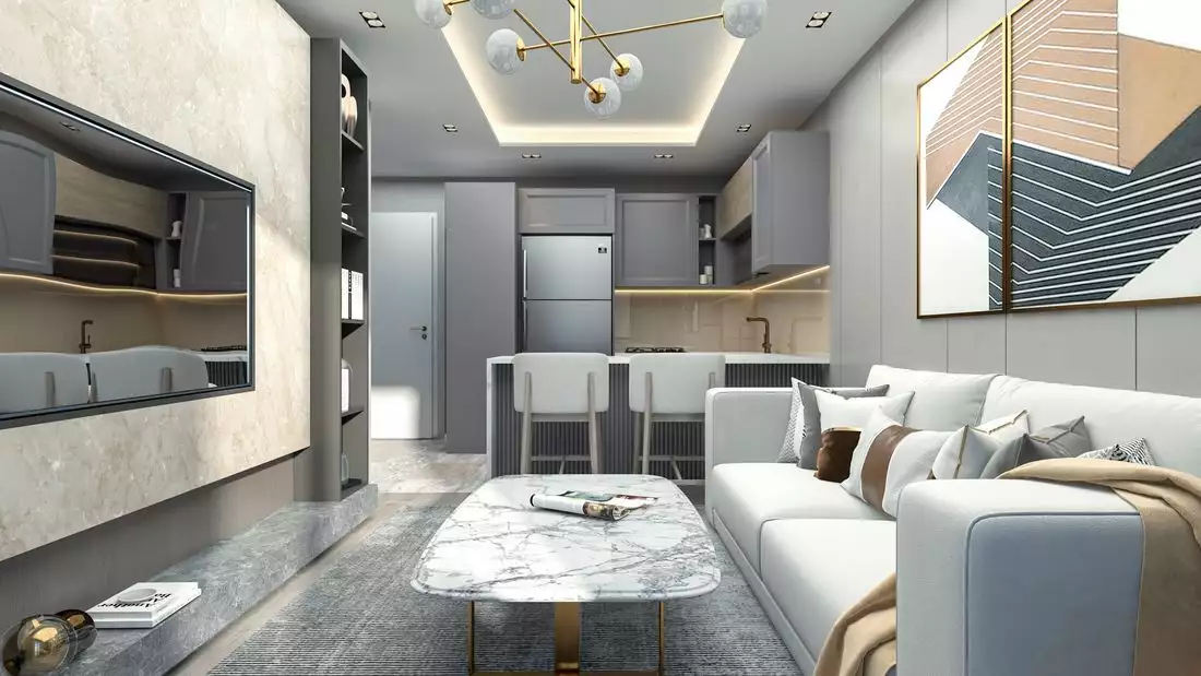 Квартира 45м² в Турции, Мерсин. Стоимостью 68000€ аренда фото-11