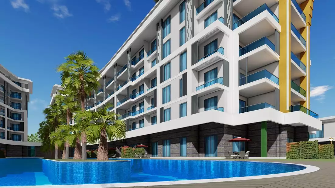 Квартира 72м² в Турции, Тюрклер. Стоимостью 165000€ аренда фото-1