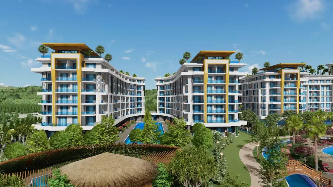 Квартира 72м² в Турции, Тюрклер. Стоимостью 165000€ аренда фото-3