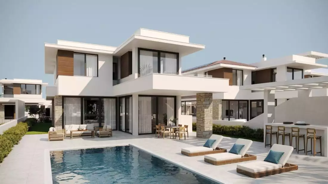 Вилла 230м² в Кипре, Ларнака. Стоимостью 603000€ аренда фото-1