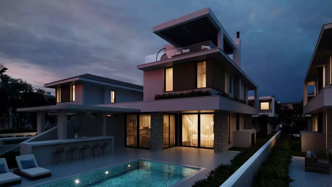 Вилла 230м² в Кипре, Ларнака. Стоимостью 603000€ аренда фото-5