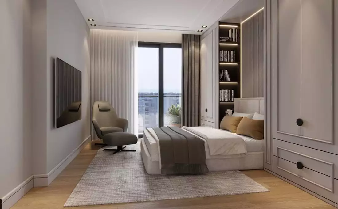 Квартира 55м² в Турции, Мерсин. Стоимостью 70000€ аренда фото-25