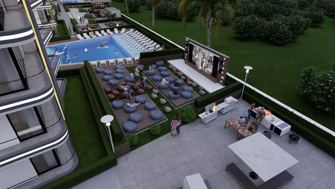 Квартира 42м² в Кипре, Гюзельюрт. Стоимостью 83368€ аренда фото-8