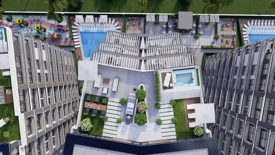 Квартира 42м² в Кипре, Гюзельюрт. Стоимостью 83368€ аренда фото-14