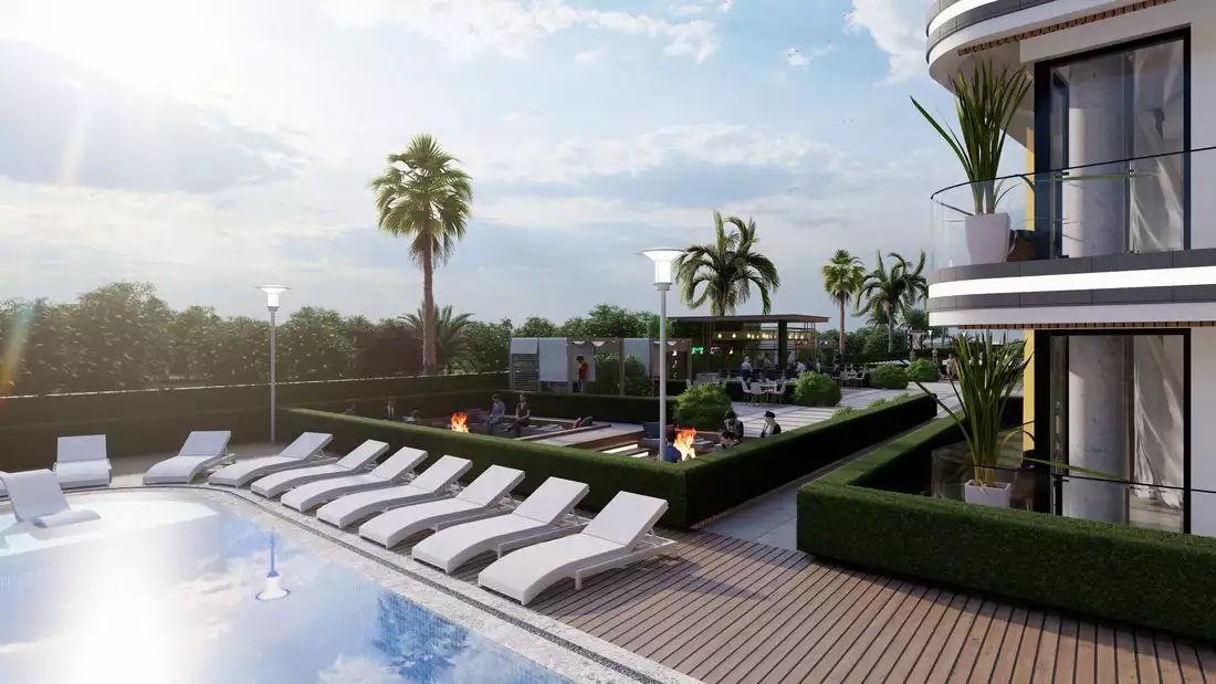 Квартира 42м² в Кипре, Гюзельюрт. Стоимостью 83368€ аренда фото-21