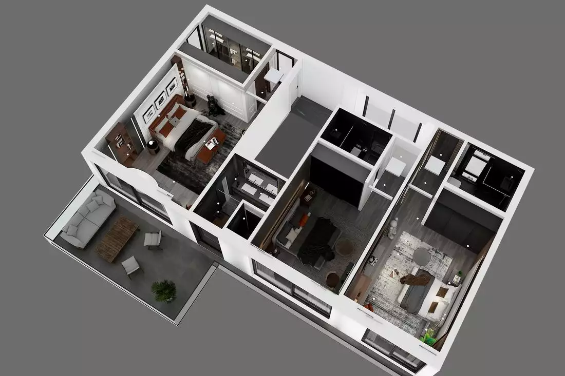 Вилла 361м² в Кипре, Эсентепе. Стоимостью 989511€ аренда фото-27