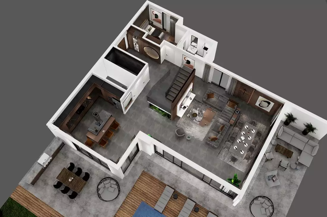 Вилла 361м² в Кипре, Эсентепе. Стоимостью 989511€ аренда фото-28