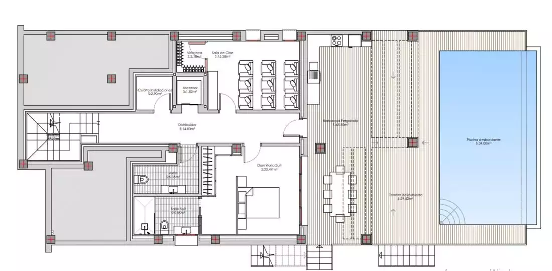 Вилла 292м² в Испании, Аликанте. Стоимостью 1825000€ аренда фото-19