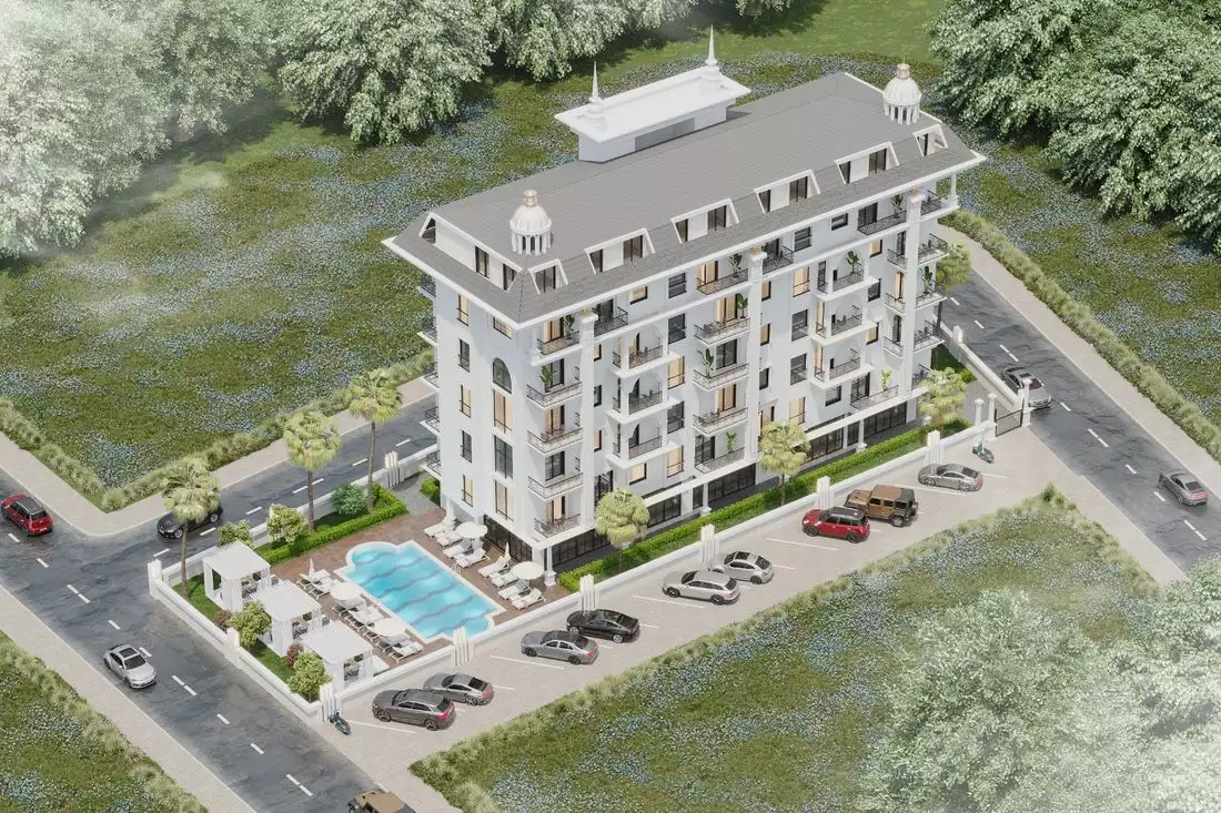 Квартира 61м² в Турции, Авсаллар. Стоимостью 100000€ аренда фото-3