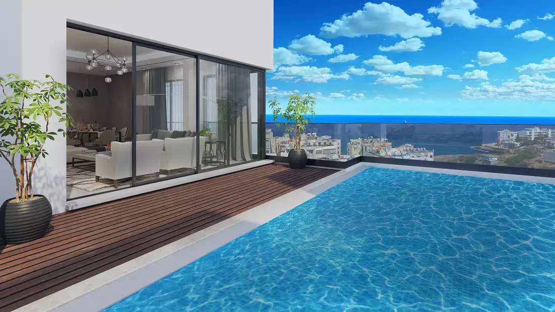 Квартира 135м² в Кипре, Кирения. Стоимостью 441142€ аренда фото-12