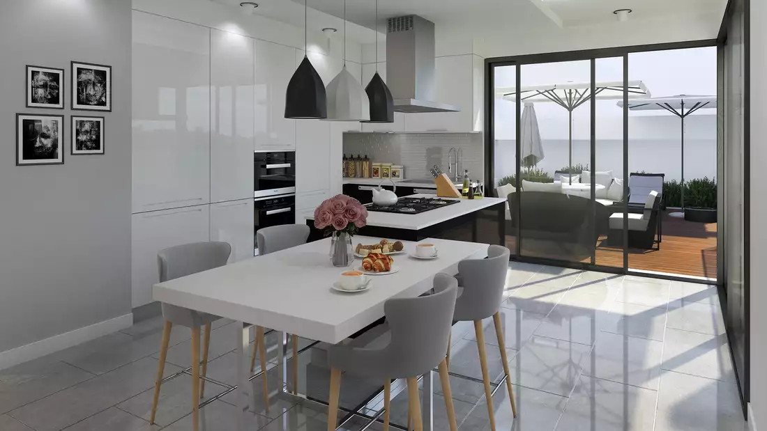 Квартира 135м² в Кипре, Кирения. Стоимостью 441142€ аренда фото-16