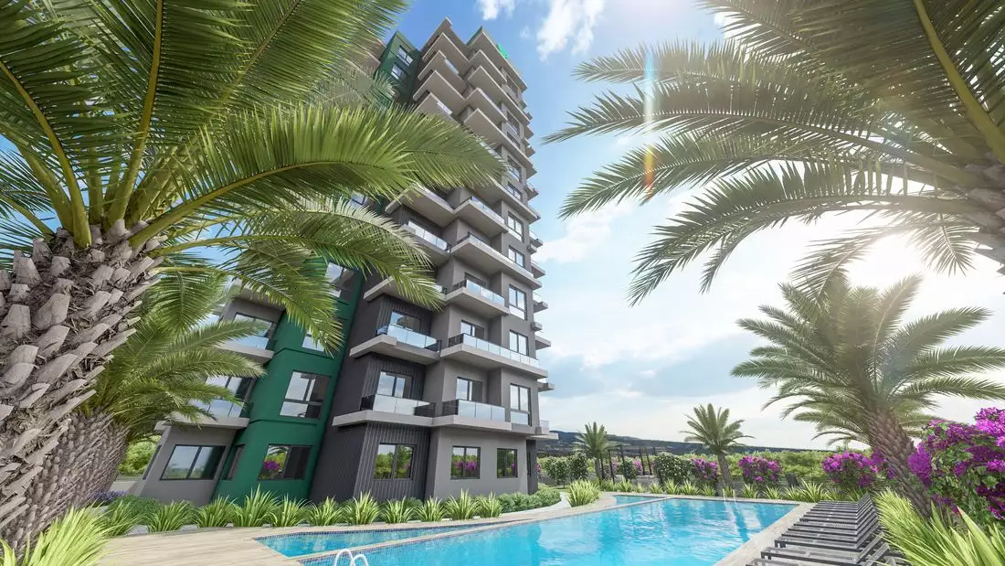 Квартира 50м² в Турции, Мерсин. Стоимостью 62000€ аренда фото-2