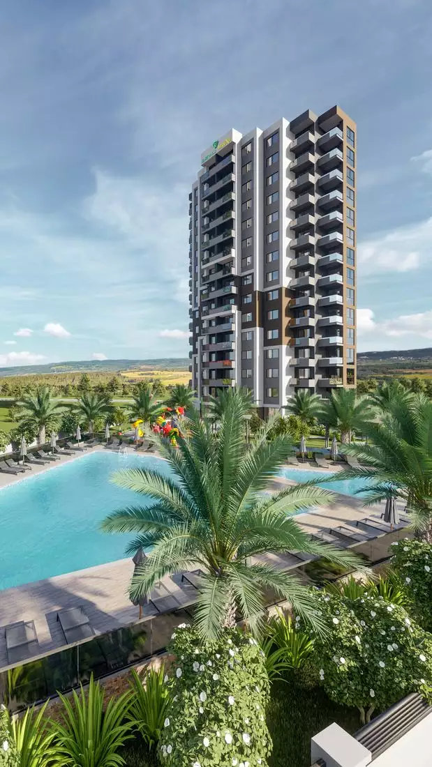 Квартира 53м² в Турции, Мерсин. Стоимостью 59000€ аренда фото-1