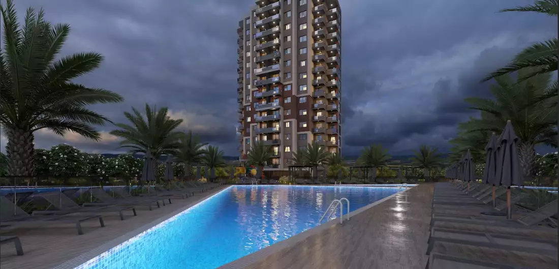 Квартира 53м² в Турции, Мерсин. Стоимостью 59000€ аренда фото-3
