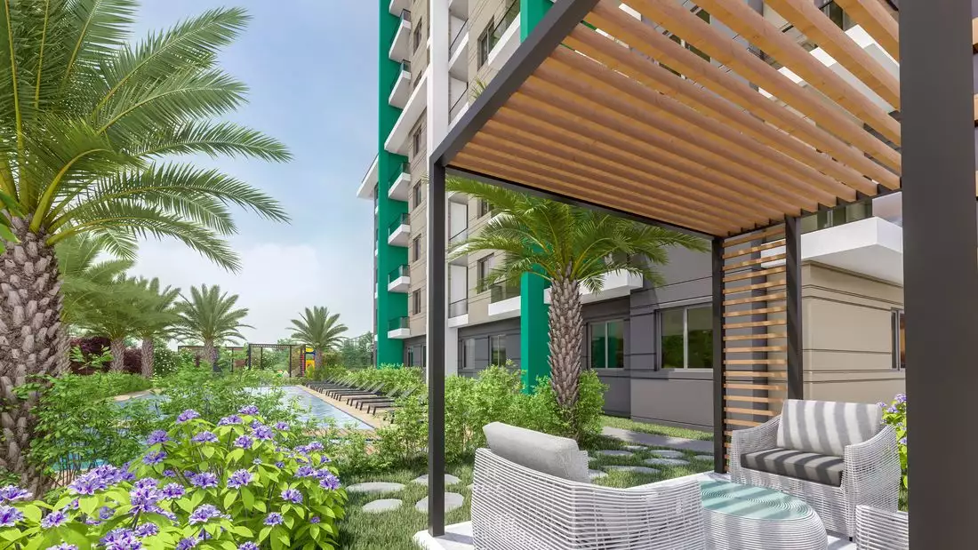 Квартира 45м² в Турции, Мерсин. Стоимостью 74000€ аренда фото-4