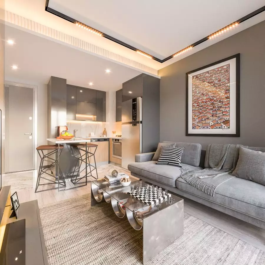 Квартира 45м² в Турции, Мерсин. Стоимостью 74000€ аренда фото-7