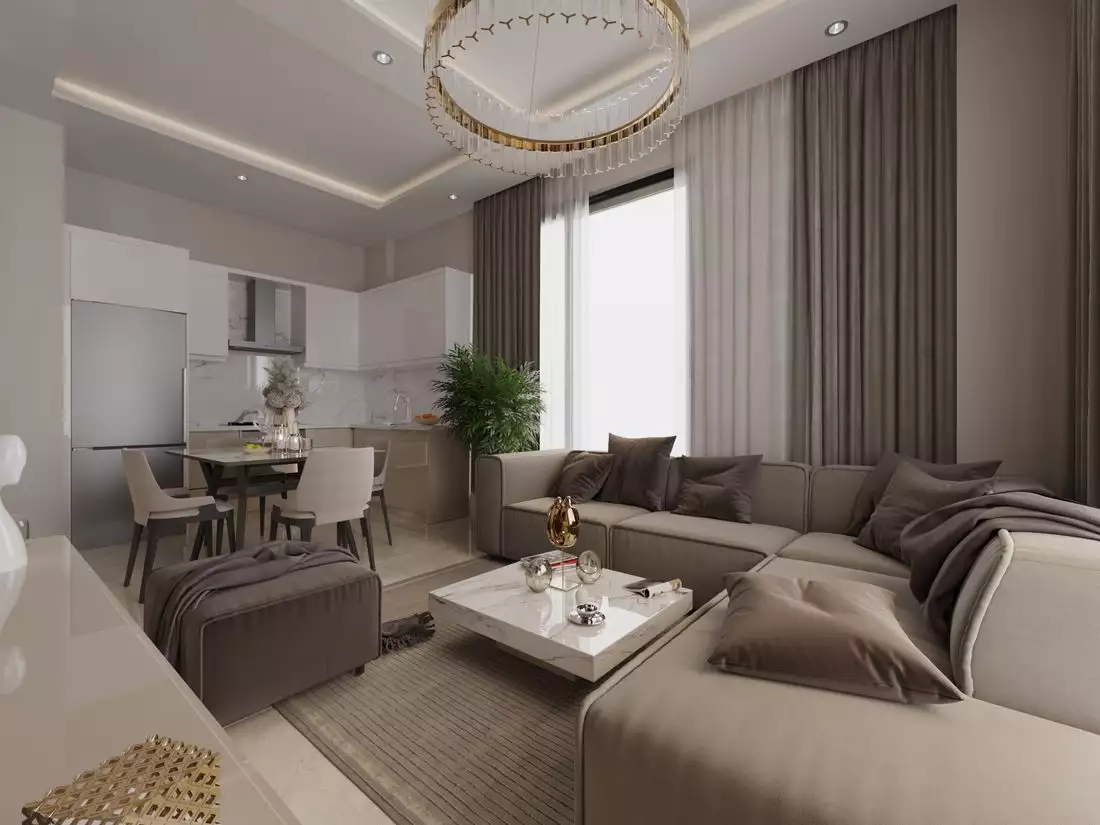 Квартира 53м² в Турции, Газипаша. Стоимостью 105000€ аренда фото-16
