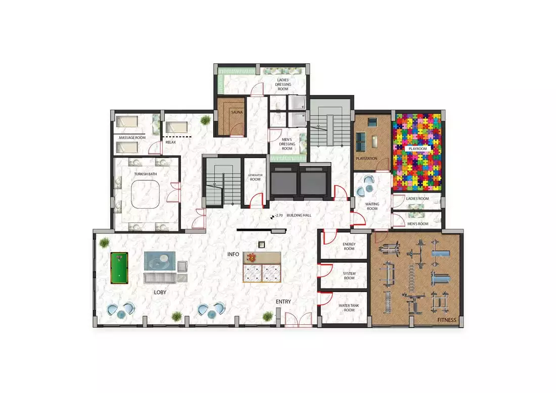 Квартира 53м² в Турции, Газипаша. Стоимостью 105000€ аренда фото-20